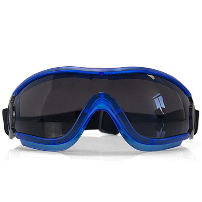 Film gris cadre bleu