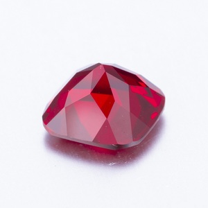 Red Lab Grown Ruby Stone Ausgefallene Form Ruby Gem stone Synthetic Lab Erstellt Ruby - Product Image 3