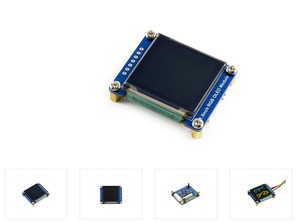 1,5-Zoll-RGB-OLED-Anzeigemodul 128x128, 16-Bit-Hochfarb-SPI-Schnittstelle mit kleinem Bildschirm Kompatibel Raspberry Pi /Arduinos/STM32