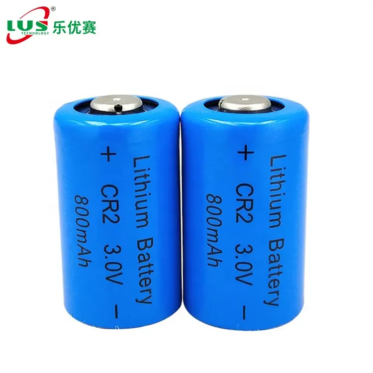 CR2 LiMnO2 Bateria primária 0.85Ah 3.0V baterias descartáveis Atacado Bateria CR2-CR123a, CR2, CR17335, CR14250