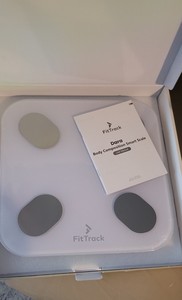 Thương hiệu ban đầu mới fittrack DARA cơ thể BMI Quy mô Kỹ Thuật Số-Pin trắng mới PLC cho PLC - Product Image 6