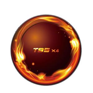 Yeni RGB ışık T95X4 Android 11 TV kutusu Amlogic S905X4 4GB RAM 32B 64GB AV1 av8 K çözme 4K medya oynatıcı IPTV akıllı TV kutusu - Product Image 1