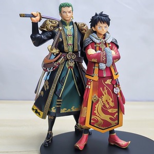 หุ่นฟิกเกอร์อนิเมะ2สไตล์ DXF Zoro luffy สไตล์ตรุษจีนคอลเลกชันผู้ชาย - Product Image 2