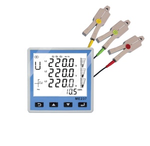 Mejor Producto ME237 multifunción LCD digital 8 dígitos LCD AC energía medidor de energía solar fotovoltaica generación monitor - Product Image 2