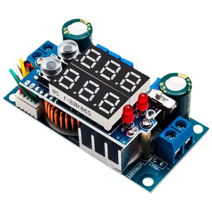 5A MPPT pannello solare Controller doppio/singolo Display a LED DC-DC 6-36V passo Buck CC/CV modulo di ricarica LED 60A 50A 40A 10A 30A - Product Image 5