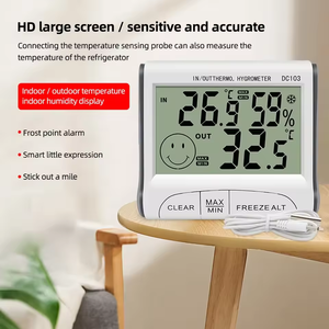 Termómetro de lectura instantánea digital Temperatura Humedad Prueba Monitor doméstico - Product Image 4