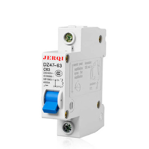 C45 MCB devre kesici Dz47-63 1P 2P 3P 4P tek fazlı minyatür mcb - Product Image 1