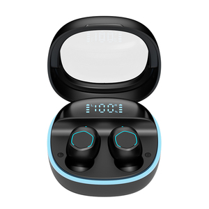 M41 renkli LED dijital ekran Mini kompakt uzun pil ömrü oyunu düşük gecikme Bluetooth 5.3 hızlı bağlantı akıllı düğme kulakiçi - Product Image 1