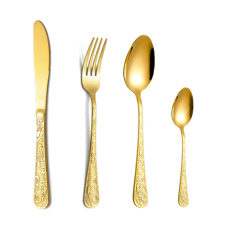 Ensemble 4 pièces doré