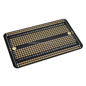 Prototyp PCB Solde rable Bread board für Elektronik projekte Kompatibel für DIY Arduino Löt projekte, vergoldet, schwarz
