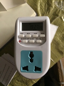 EU Germania presa di corrente universale timer display digitale A CRISTALLI LIQUIDI di controllo del tempo di AL-06 SPINA IN 24 ore TIMER - Product Image 2