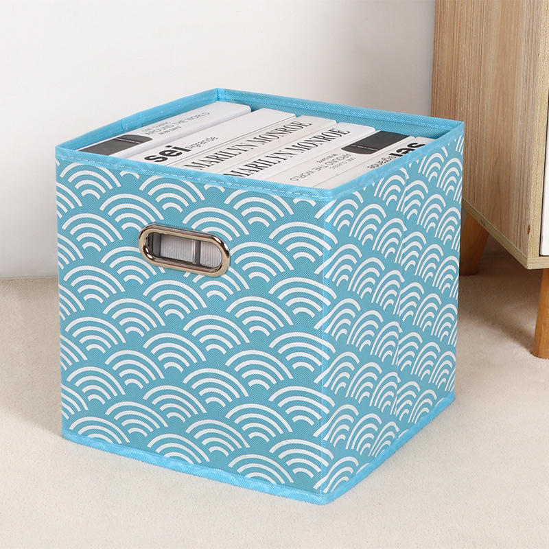 Boucle métal nuage bleu sans couvercle