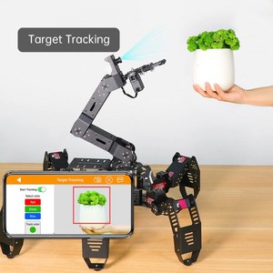 Robot Smart Robot SpiderPi Pro Hexapod con braccio robotico AI alimentato da tavola per Raspberry Pi 4B 4GB - Product Image 2