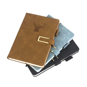 2025 USD 1,5 diario personalizado en relieve Debossed cuaderno promocional 100GSM papel grueso CMYK impresión Pu diario cuaderno - Product Image 1