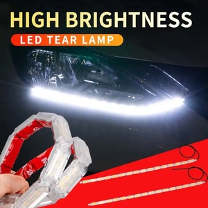 16 <strong>Led</strong> Car Headlight <strong>Tear</strong> Eye Dual Color 16 <strong>LED</strong> DRL Flexible Strip Light Turn Signal Car 5050 <strong>Led</strong> Strip DRL <strong>Led</strong> - Product Image 3