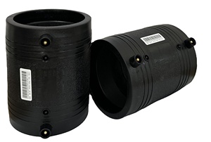 EF High Quality <strong>HDPE</strong> SDR11 S90 Big Type <strong>90mm</strong> Round Head PE100 PE80 Pipe Fittings Electrofusion Couplers for Water Application - Product Image 2