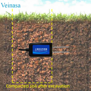 TR-THECSNPKPH08A akıllı 8 1 toprak entegre sensör EC NPK PH nem sıcaklığı tuzluluk tarım toprak Test ölçüm cihazı için - Product Image 5