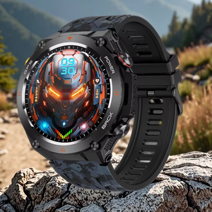 KC82 uomo donna GPS monitoraggio Smartwatch rilevamento della salute sonno monitoraggio della pressione dell'aria bussola per esercizi all'aperto e-mail - Product Image 1