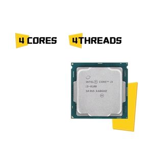 Gebrauchte funktionale 4 Kerne 4threads 3,6 GHz 65w lga 1151 Desktop-Computer <span class=keywords><strong>Core</strong></span> Gamer Gaming PC CPU <span class=keywords><strong>i3</strong></span> 8100 - Product Image 1