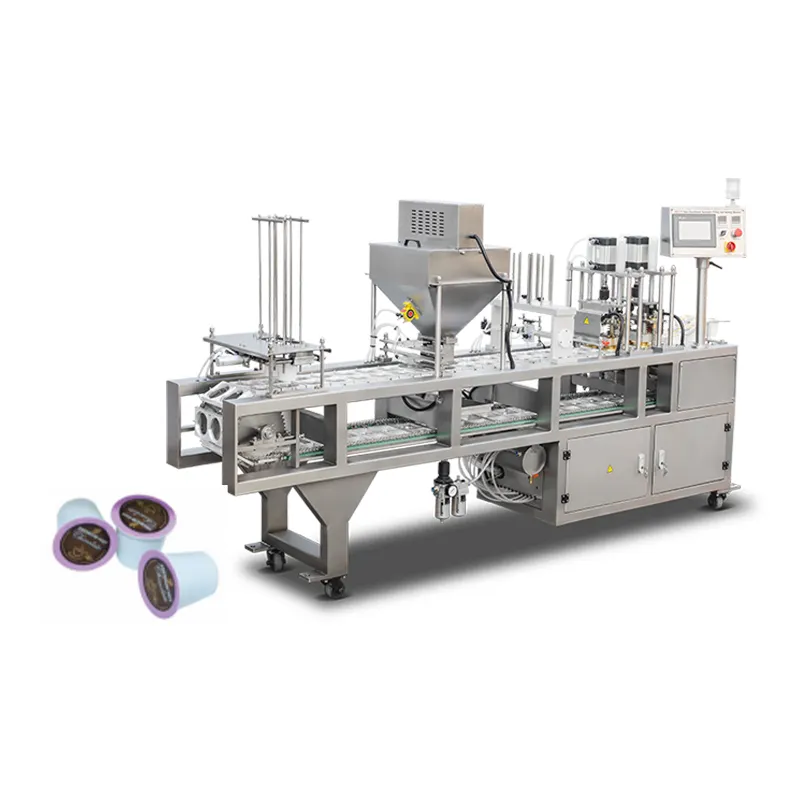 High Speed Plastic Capsule Coffee K Cup Powder Filling Packing Machine Automatic Powder Cup Filling And Sealing Machine