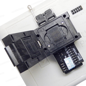 קורא תכנות מתאם של EMMC100 BGA100 IC מבחן socket <span class=keywords><strong>Nand</strong></span> פלאש המגרש 1.0mm 14x18mm
