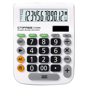 Calcolatrice funzione Ct628c potenza bidirezionale grandi pulsanti promozione calcolatrice regalo palmare per affari - Product Image 1