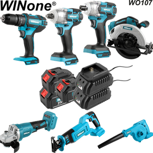 ツール12in1セットmakas18v21vブラシレスリチウムイオンバッテリー12ツールコードレス電動工具コンボキット - Product Image 3