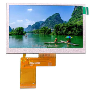 Schermo touch screen capacitivo con interfaccia ip da 5 pollici controller industriale a colori TFT RGB pannello dello schermo - Product Image 2