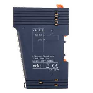デジタル入力モジュール8チャンネルデジタル入力/24VDC/PNP--CT-1218 - Product Image 2