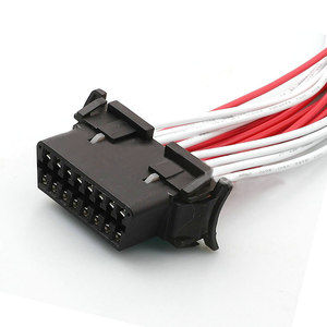 DJ7167-1.8-21 montado obd fêmea automotiva plug 16 pinos e jogar canbus carro alarme 51115-1601 - Product Image 5