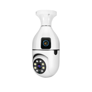 V380 pro prezzo economico 4MP Outdoor Wireless Dual Lens CCTV Camera IP E27 Socket Lamp Wifi Dual Lens Light Bulb telecamera di rete PTZ - Product Image 3