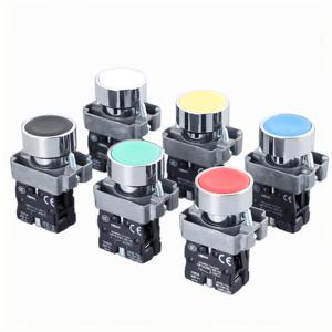 LVMA endüstriyel XB4 serisi plastik basmalı anahtar 19mm 22mm 25mm 30mm anlık çalışma 10A maks. Akım 220V maks. Voltaj - Product Image 3