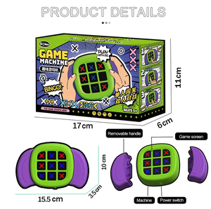 Sıcak satış çok fonksiyonlu tic-tac-toe çok modlu dekompresyon Fidget oyun konsolu ebeveyn-çocuk interaktif çocuk oyuncakları - Product Image 6