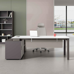Contemporary Single Modular Office Furniture Extendable Wooden Staff Table <strong>Computer</strong> Desk Cubicle <strong>Computer</strong> Desk - Product Image 4