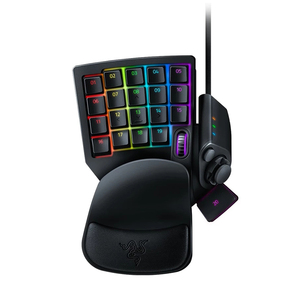 מיני Razer טרטרוס בsybarites V2 <span class=keywords><strong>Chroma</strong></span> משחקי לוח מקשי 32 מפתחות אחד יד מקלדת ארגונומי Mecha-קרום מקלדת