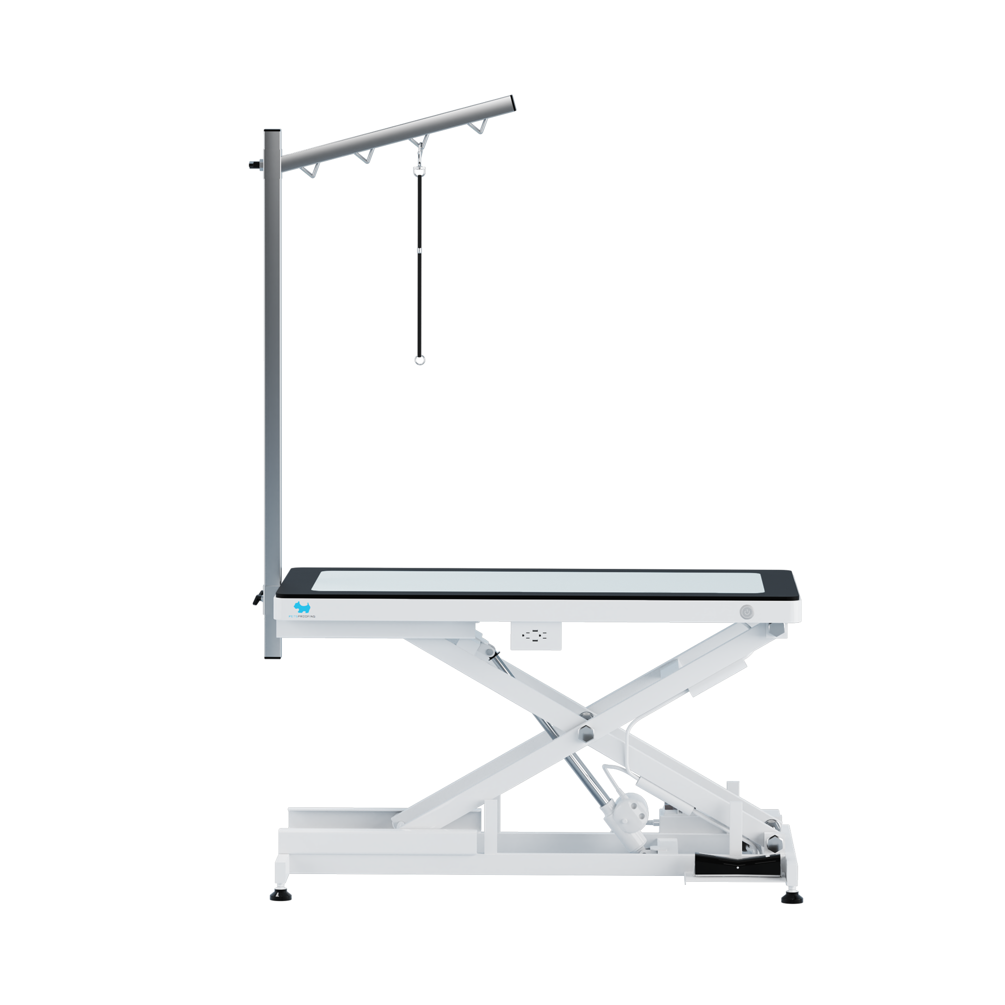 LED eléctrico tipo X ajustable MESA DE ASEO (con enchufe)