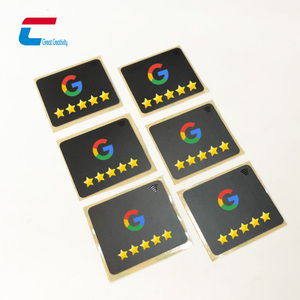 QR-Code-Druck zugriffs kontrolle NFC Google Review-Aufkleber in Sonder größe - Product Image 4