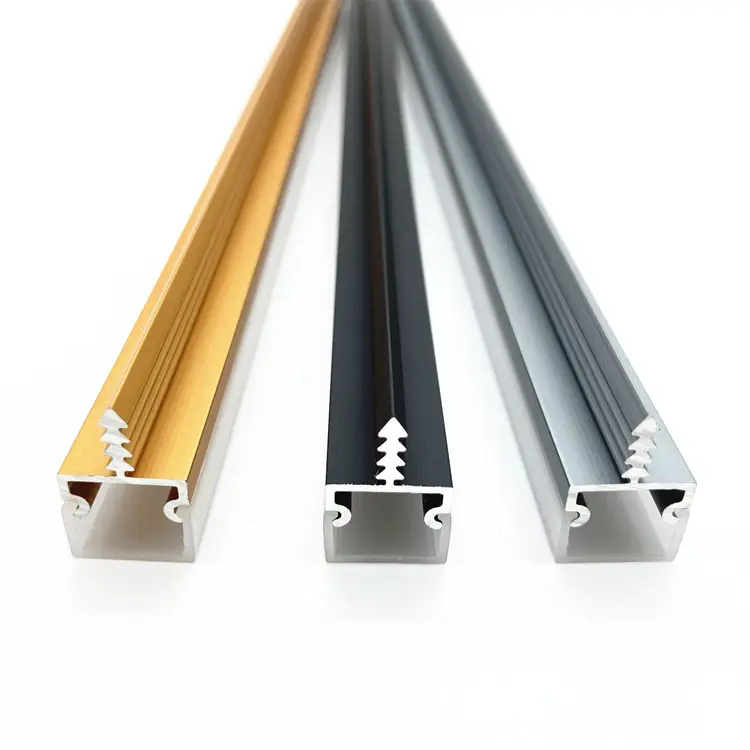 Factory direct sales of LED aluminum profiles Luminaires Hanging aluminum channels LED linear extrusion profiles