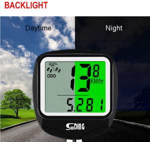 Bicycle speedometer and Odometer Waterproof <strong>Cycle</strong> Bike <strong>Computer</strong> with LCD Display digital stopwatch - Product Image 3