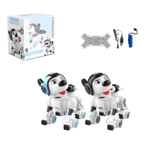 Giocattoli educativi per bambini Robot intelligenti per cani intelligenti AI RC programmazione telecomando Robot Dog