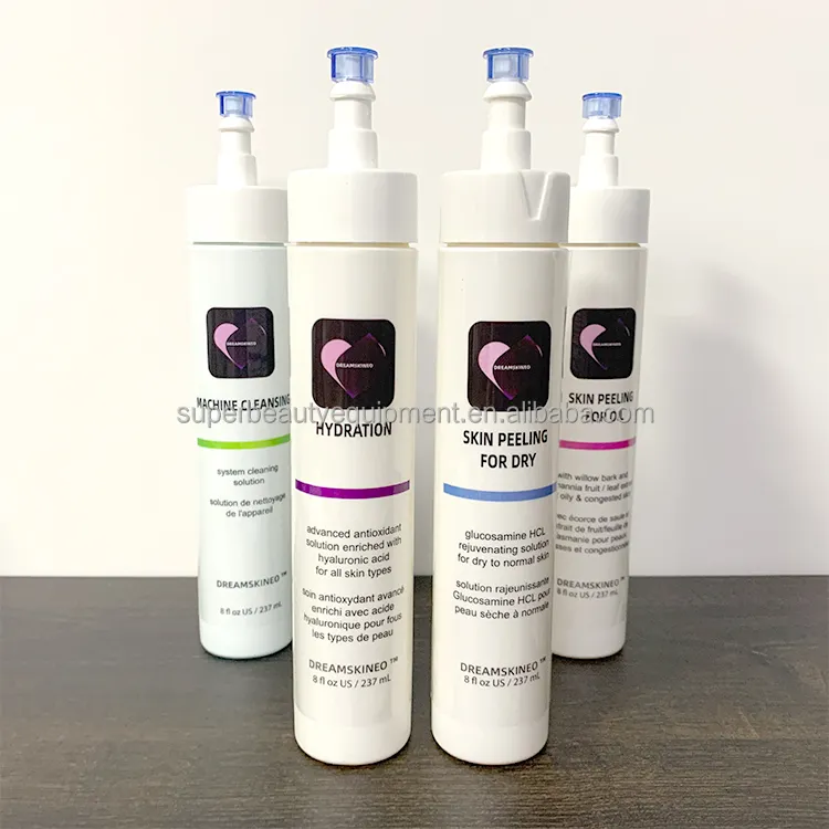 New Trend Hydra Beauty Care Whiten Skin Ultrasonic Clean Water Spa Equip Salon Hydro Facial Machine Professional hydra solution