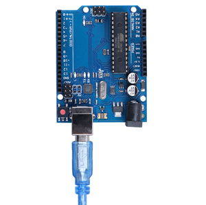 Placa DE DESARROLLO oficial UNOR3, módulo MCU con chip atmega328p compatible con placa base de programación Arduino