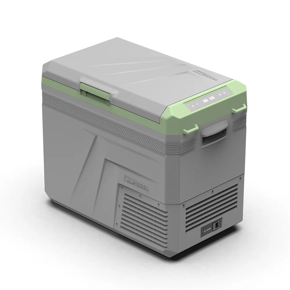 Alpicool QX40 Pequeno refrigerador portátil para carro, refrigerador com compressor, para garagem e barco ao ar livre