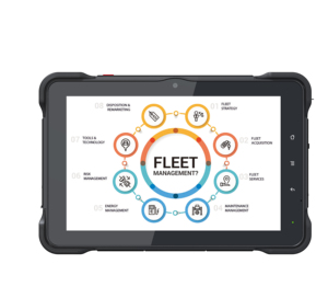 10 pollici computer montato su veicolo IP67 Android OS con impronte digitali NFC GPS tracking interfacce ricche per diversi settori - Product Image 1