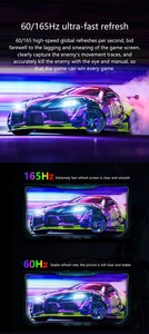 Último diseño 32 pulgadas 2K 165Hz IPS FHD Gaming Monitor 1ms HDR FreeSync RGB Iluminación Interfaces ricas en retraso de entrada baja para juegos - Product Image 2