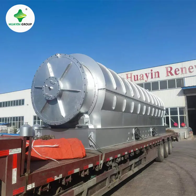 Plastic pyrolysis plant 2 ton with oil refinery waste plastic to bio diesel and gasoline plant