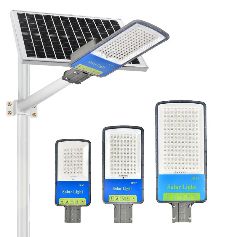 Wiederaufladbare 3,2 V 15000 Ah-25000 Ah LiFePO4 Batterie 100 200 300 400 Watt Led-Solarlampe für Straßenbeleuchtung im Außenbereich