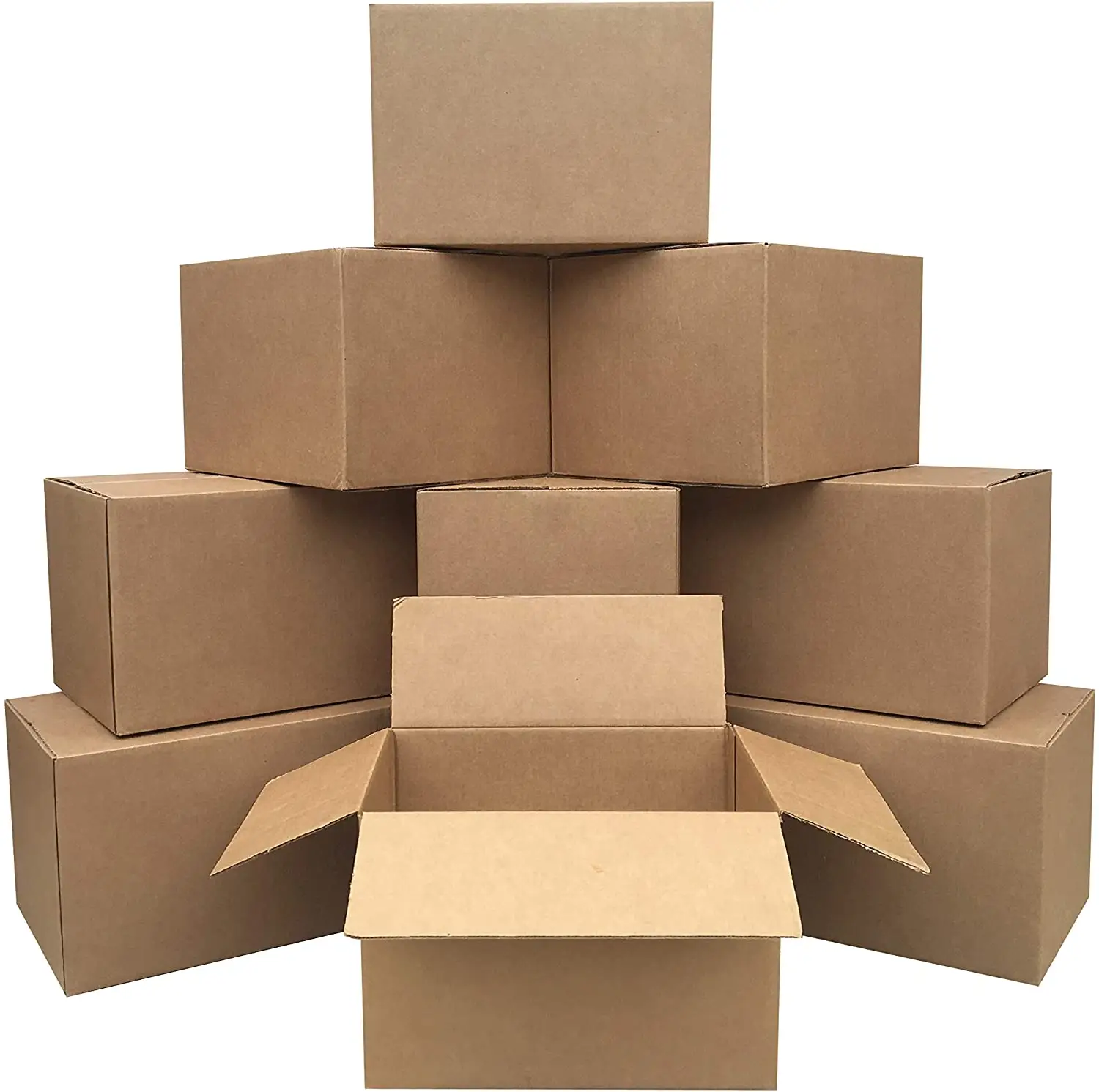 Embalaje de cartón personalizado, cajas de envío en movimiento, cajas de cartón corrugado, caja de correo para embalaje, entrega de cartón