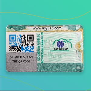 Custom Printing Die Cut Authenticity <strong>Verification</strong> Tamper Proof Label Sticker Scratch Off Stickers with Qr <strong>Code</strong> - Product Image 1