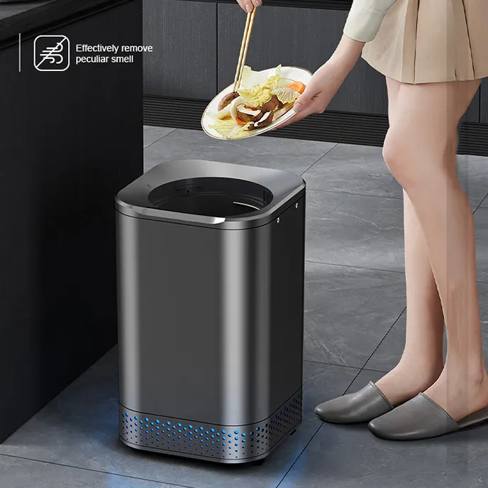 Máquina automática de compostaje para alimentos, triturador de basura eléctrico 65